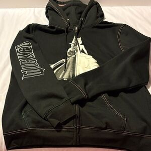 Universal Wicked Black/White Graphic Hoodie